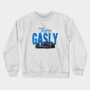 Pierre Gasly Racing Car Crewneck Sweatshirt